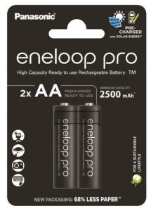 Акумулятор Panasonic Eneloop AA 2500 мАг NI-MH Pro 2 шт