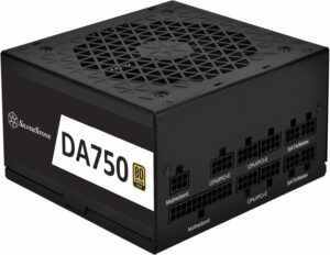 Блок живлення SilverStone Decathlon  (750W),  >90%, 80+ Gold, 120мм, 1xMB, 24pin(20+4), 2xCPU 8pin(4+4), 6xMolex, 8xSATA, 4xPCIe