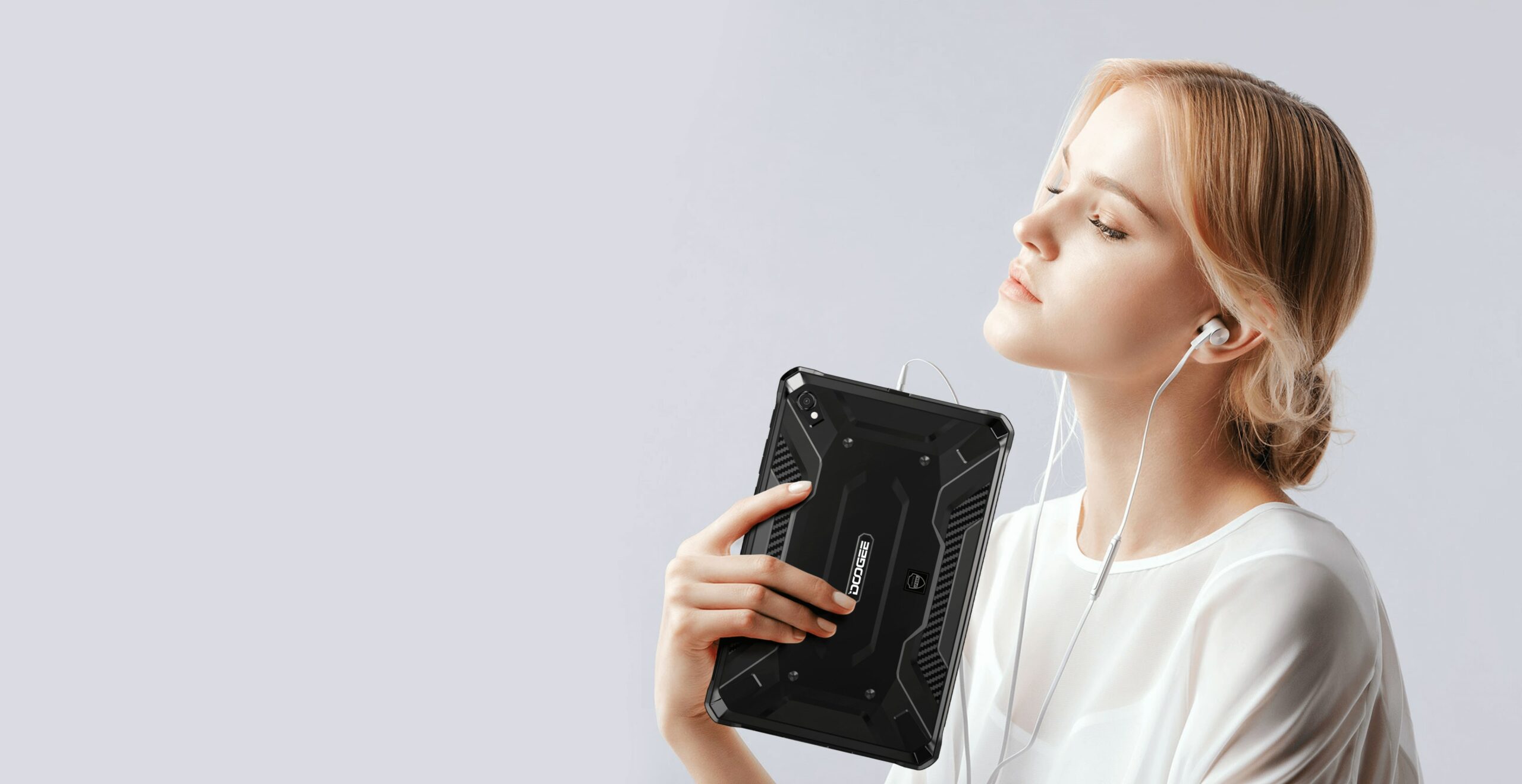 Doogee Планшет R20 10.36" 8ГБ, 256ГБ, LTE, 21600мА•г, Android, чорний