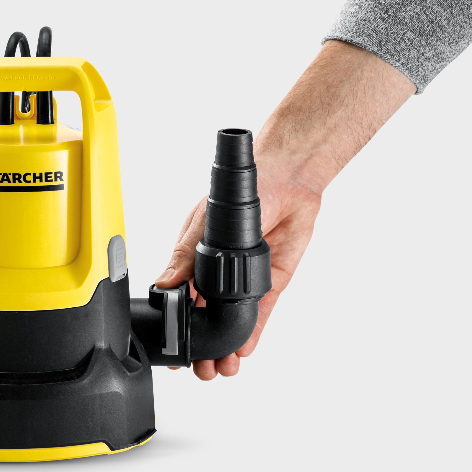 Насос дренажний для чистої води Karcher SP 9.000 Flat 280Вт 9Куб•год висота 6м глибина 7м 3.75 кг