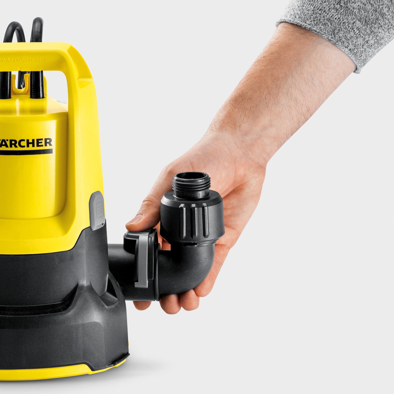 Насос дренажний для чистої води Karcher SP 9.000 Flat 280Вт 9Куб•год висота 6м глибина 7м 3.75 кг