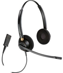 Poly Гарнітура комп'ютерна стерео On-ear EncorePro 520, Quick Disconnect, всеспрямований, чорний