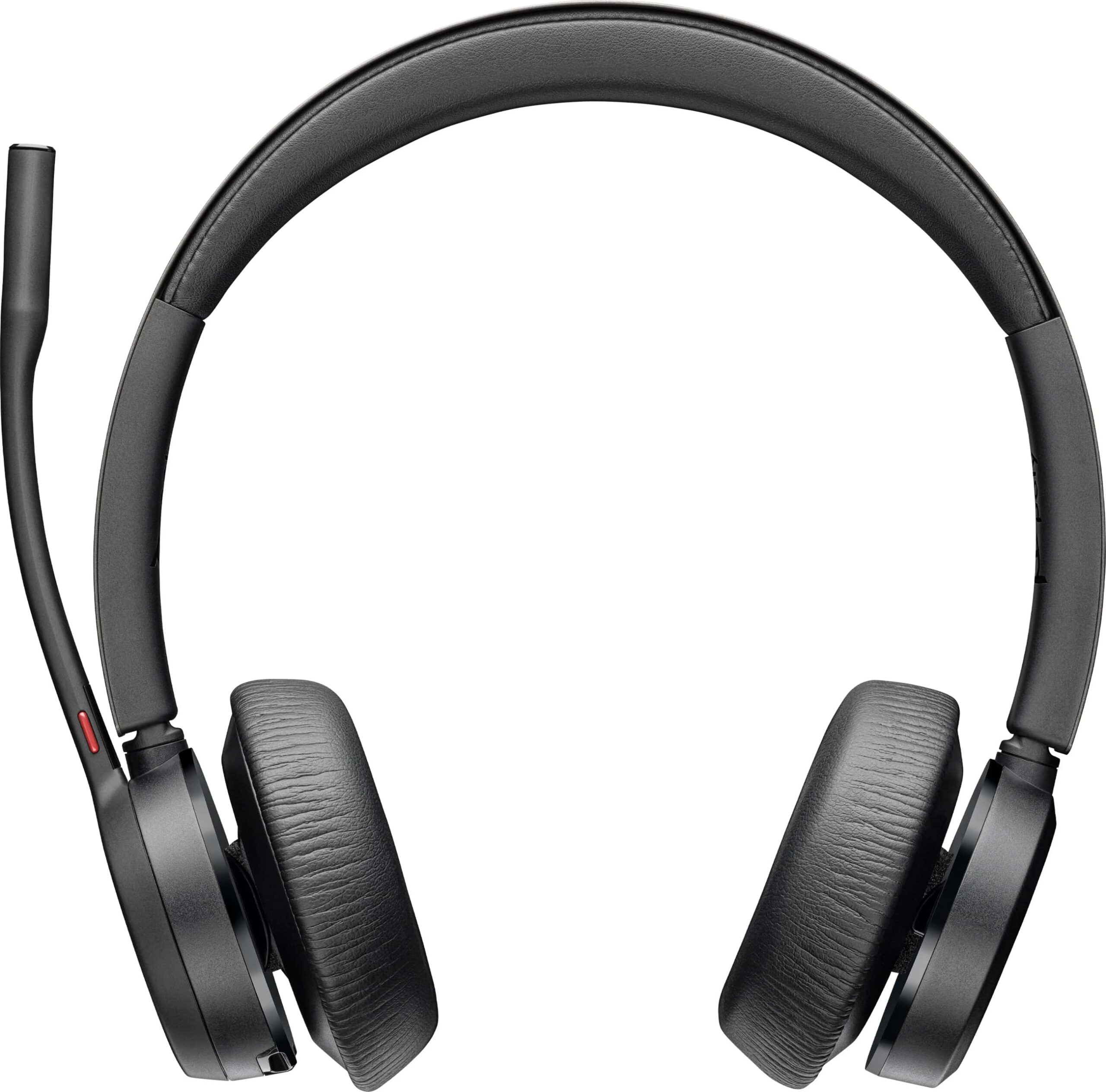 Poly Гарнітура комп'ютерна стерео On-ear Voyager 4320-M з адаптером BT700, USB-A, Bluetooth, всеспрямований, Acoustic fence, сертифікат Microsoft Teams, чорний