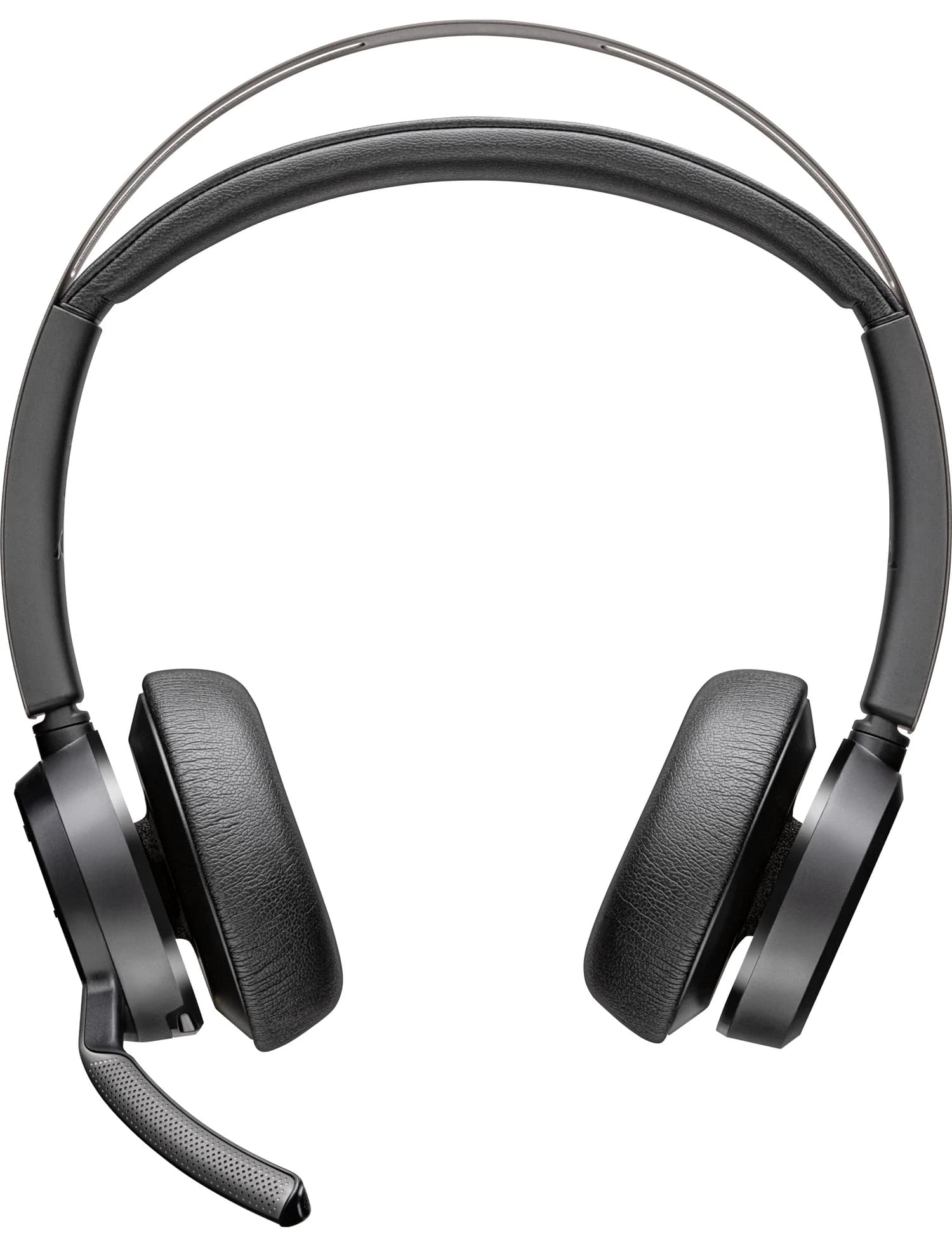 Poly Гарнітура комп'ютерна стерео On-ear Voyager Focus 2, USB-A, Bluetooth, всеспрямований, ANC, Acoustic fence, чорний