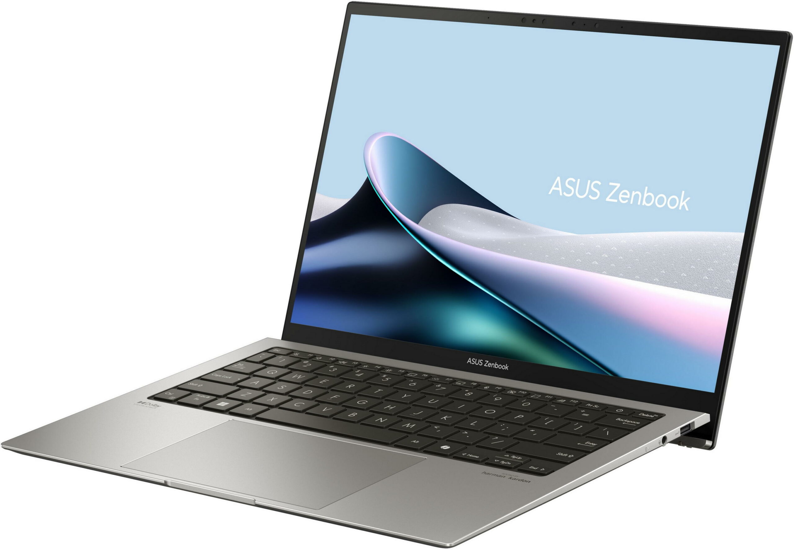 ASUS Ноутбук Zenbook S 13 UX5304MA-NQ041W 13.3" 3K OLED, Intel Ultra 7 155U, 16GB, F1TB, UMA, Win11, Сірий