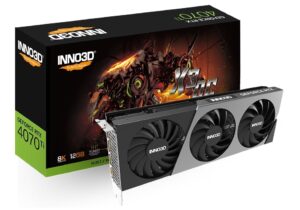 Видеокарта INNO3D GeForce RTX 4070 Ti Super 16GB GDDR6X X3 OC (N407TS3-166XX-186158N)