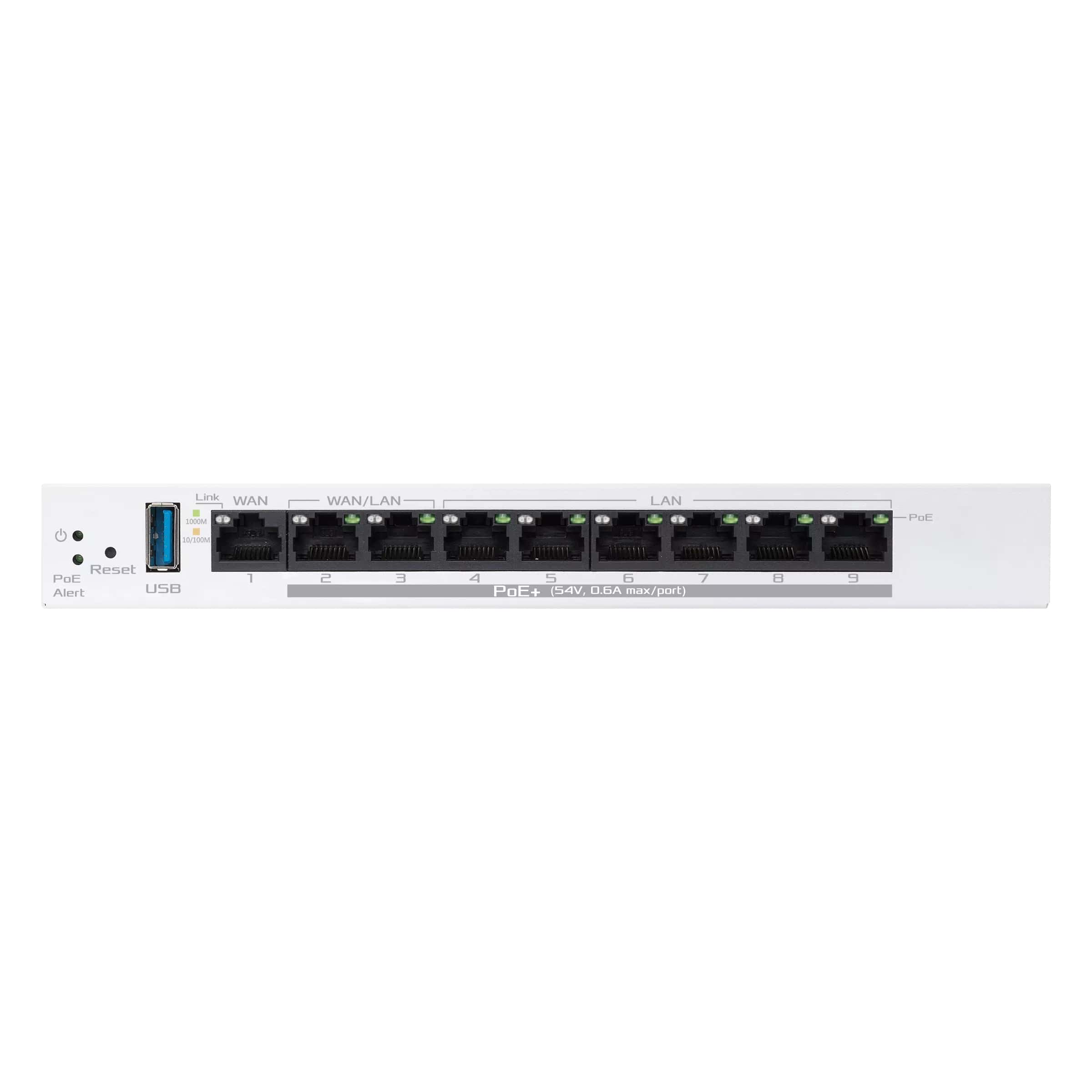 Маршрутизатор ASUS ExpertWiFi EBG19P 8xGE LAN (8xPoE), 1xGE WAN,  1xUSB 3.2, 123W, BT