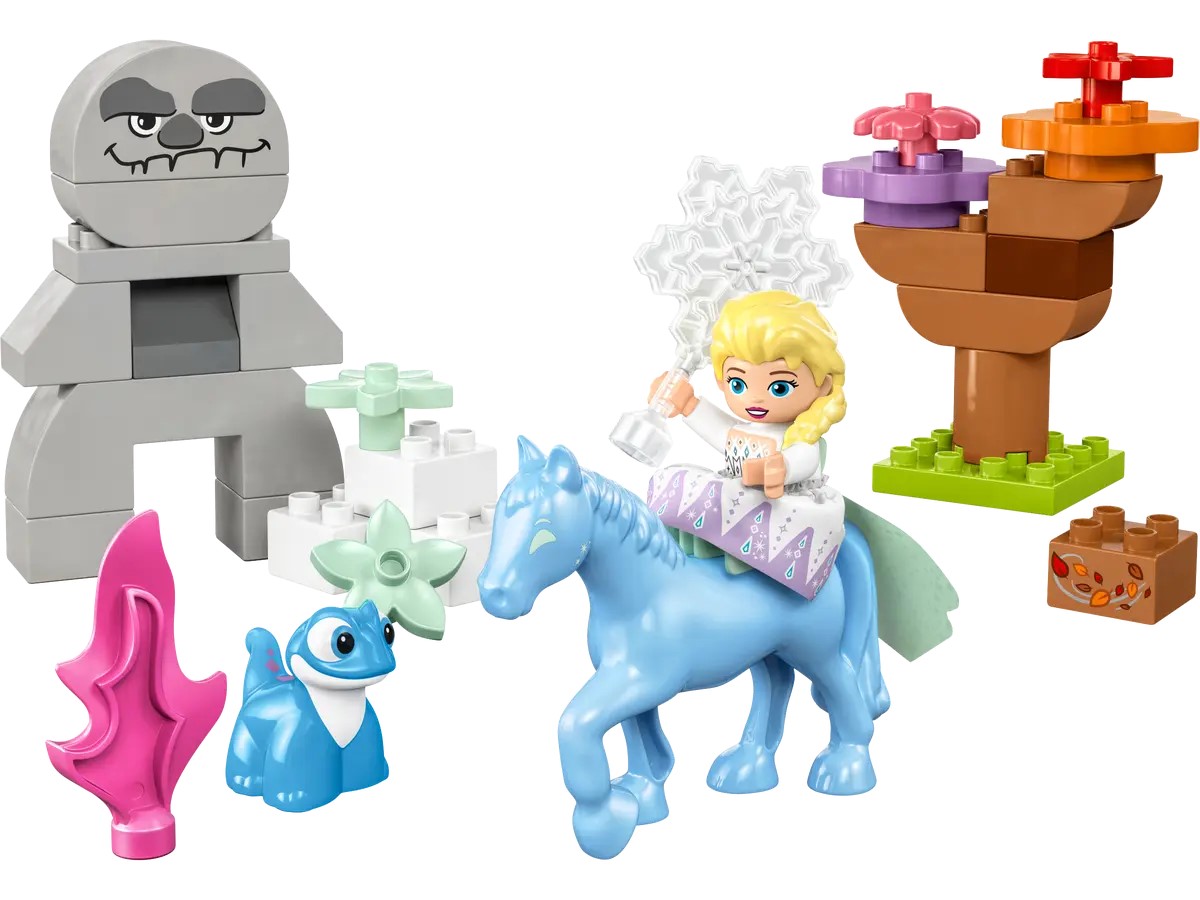 LEGO 10418 DUPLO Disney Ельза та Бруні в Зачарованому лісі