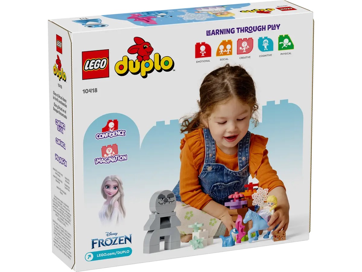 LEGO 10418 DUPLO Disney Ельза та Бруні в Зачарованому лісі