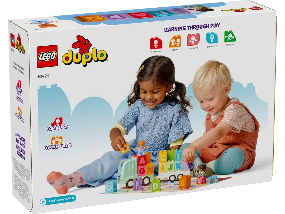 LEGO DUPLO Town Грузовик с алфавитом 10421