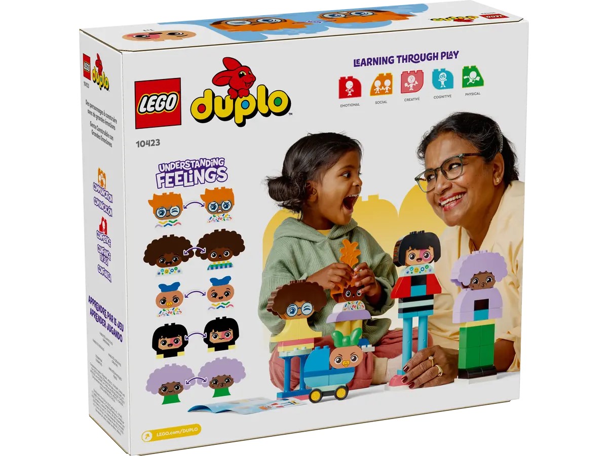 LEGO DUPLO Town конструктор людей с сильными эмоциями 10423