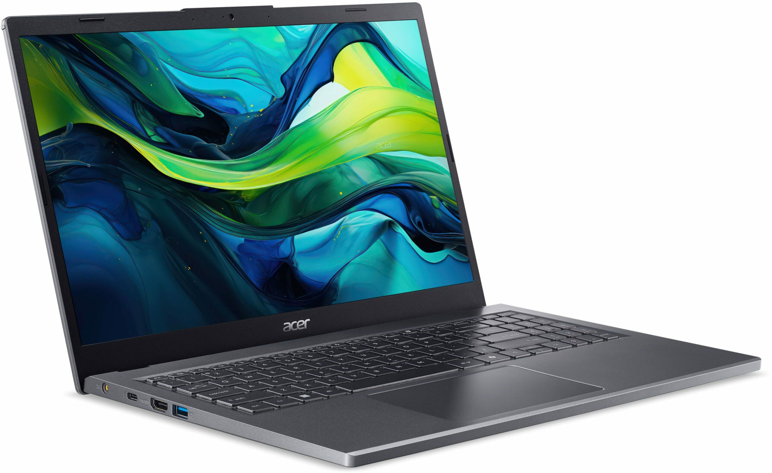 Ноутбук Acer Aspire 15 A15-51M 15.6" FHD IPS, Intel 3-100U, 16GB, F512GB, UMA, Lin, сірий