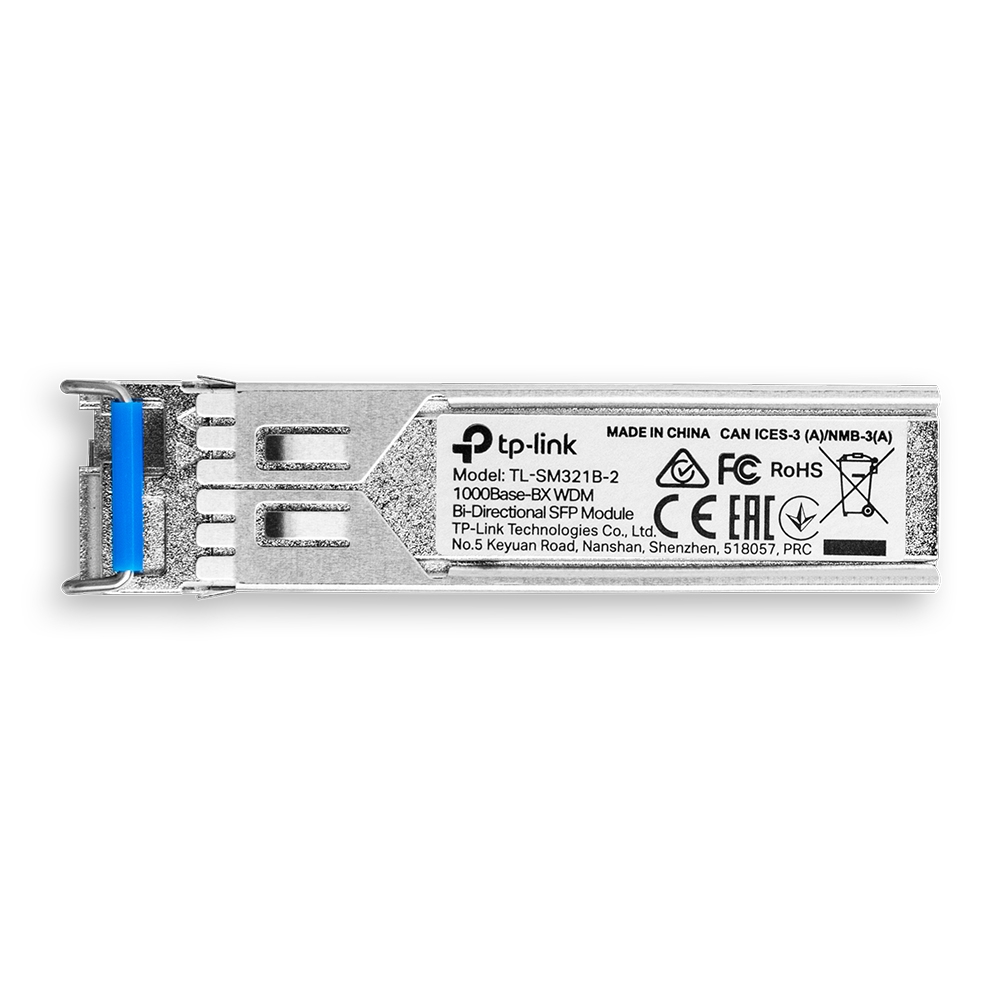 Трансивер SFP TP-LINK SM321B-2 1x1000BaseBX, SM, WDM, 2km LC