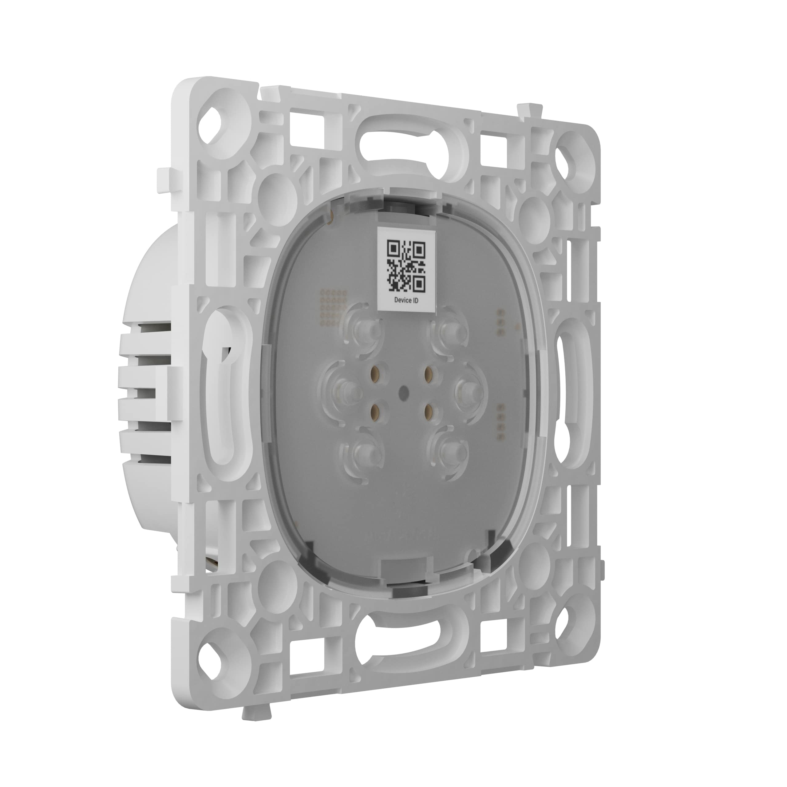 Реле одноклавішний вимикач Ajax LightCore Vertical 1-gang for LightSwitch Jeweler, бездротовий