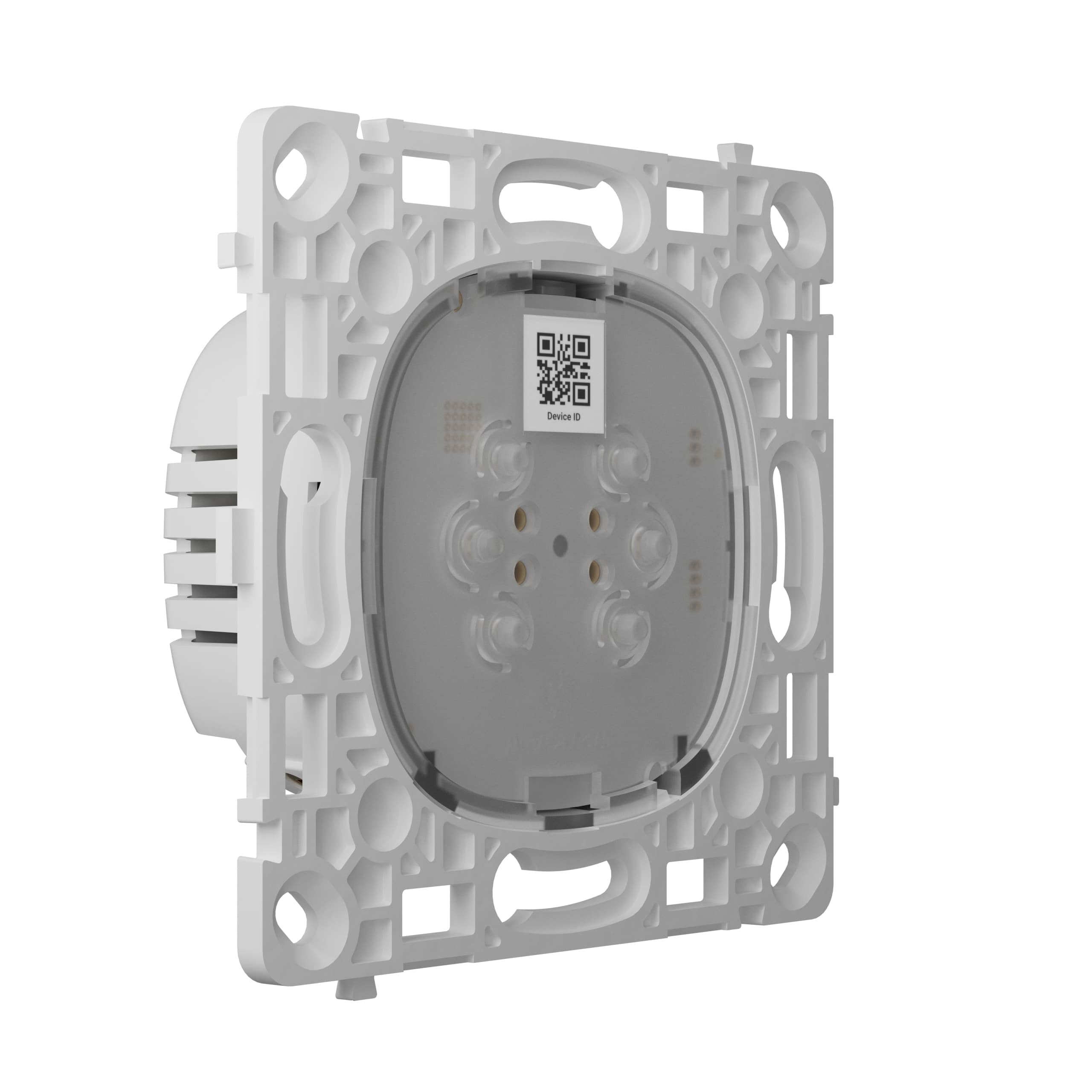 Реле одноклавішний вимикач прохідного типу Ajax LightCore Vertical 2-way for LightSwitch Jeweler, бездротовий