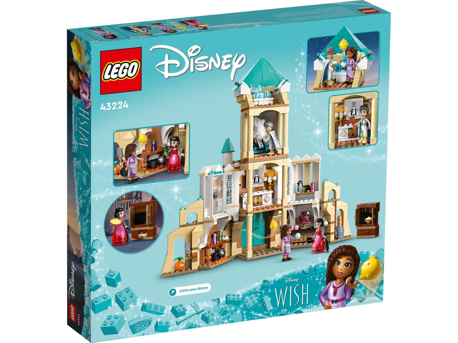 LEGO 43224 Disney Замок короля Магнифико