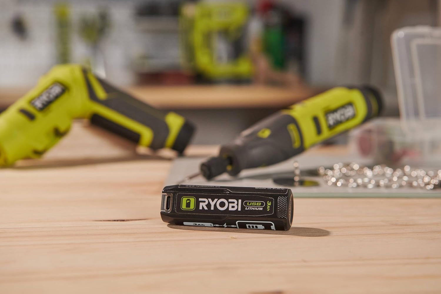 Акумулятор Ryobi RB4L30, USB Lithium, 4В, 3А•год