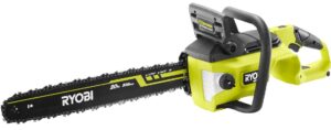 Пила ланцюгова акумуляторна Ryobi RY36CSX50A-0, 36В MAX POWER, шина 50см Oregon, безщіткова, 18.5м/с, без АКБ та ЗП