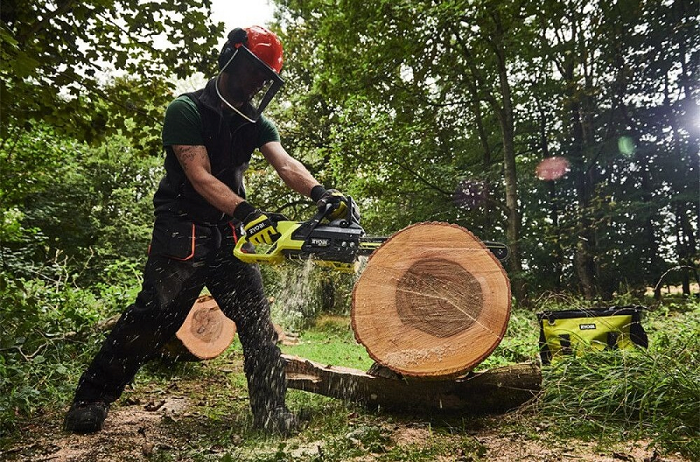 Пила ланцюгова акумуляторна Ryobi RY36CSX50A-0, 36В MAX POWER, шина 50см Oregon, безщіткова, 18.5м/с, без АКБ та ЗП