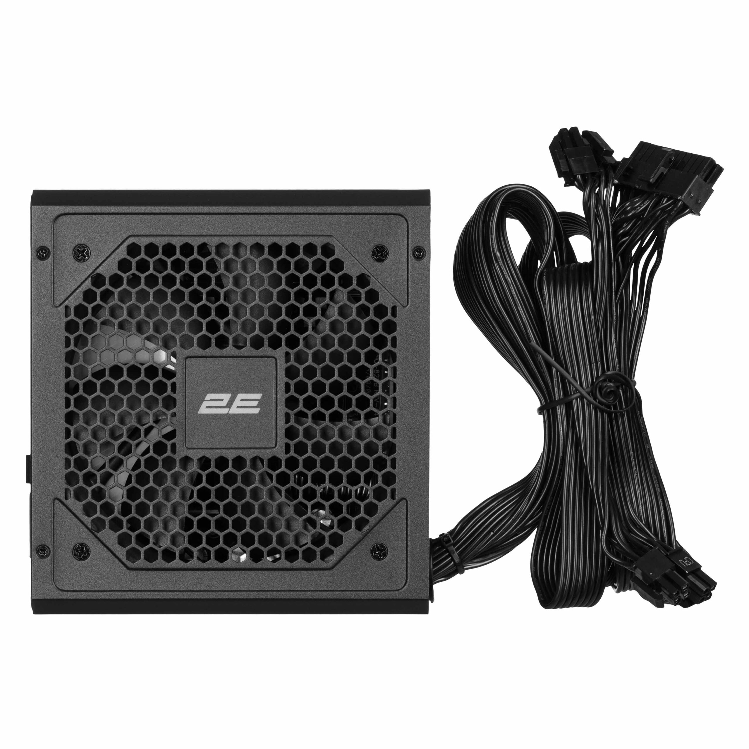 Блок живлення 2E GAMING Solid Power  (750W), >85%, 80+ Bronze, 120мм, 1xMB 24pin(20+4), 2xCPU 8pin(4+4), 3xMolex, 6xSATA, 4xPCIe