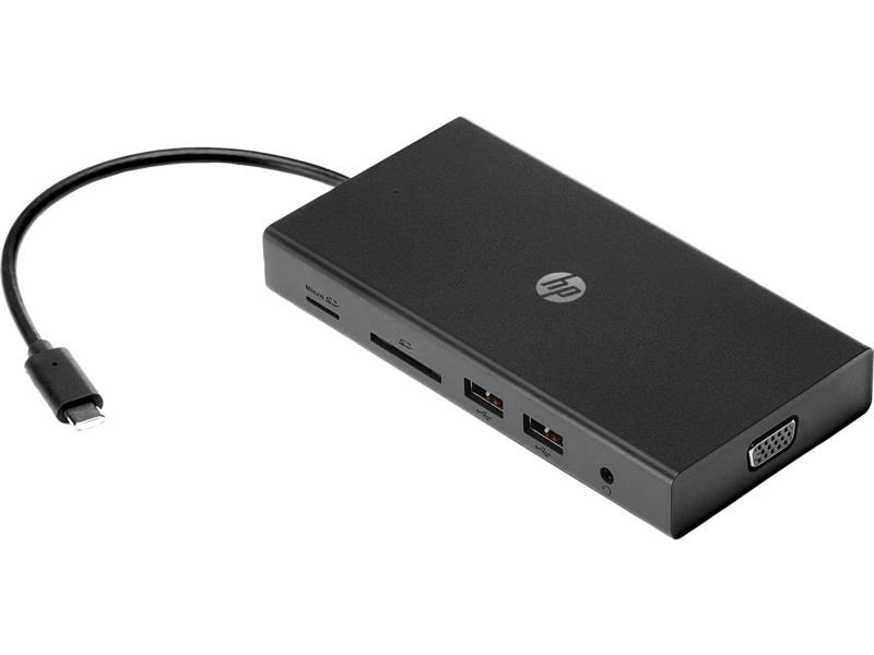 Док-станция HP Travel USB C Multi Port Hub (1C1Y5AA)