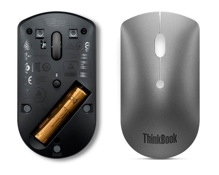 Миша Lenovo ThinkBook Bluetooth Silent Mouse Grey (4Y50X88824)