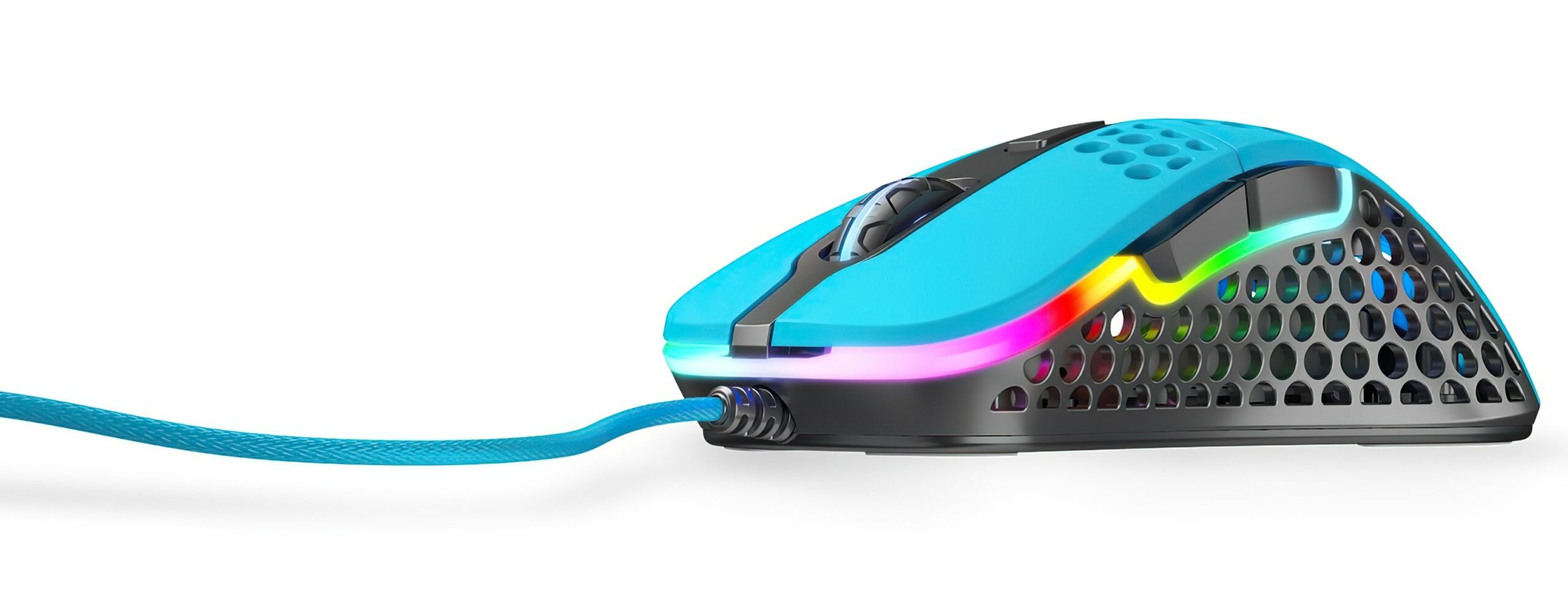 Игровая мышь Xtrfy M4 RGB, Miami Blue (XG-M4-RGB-BLUE)