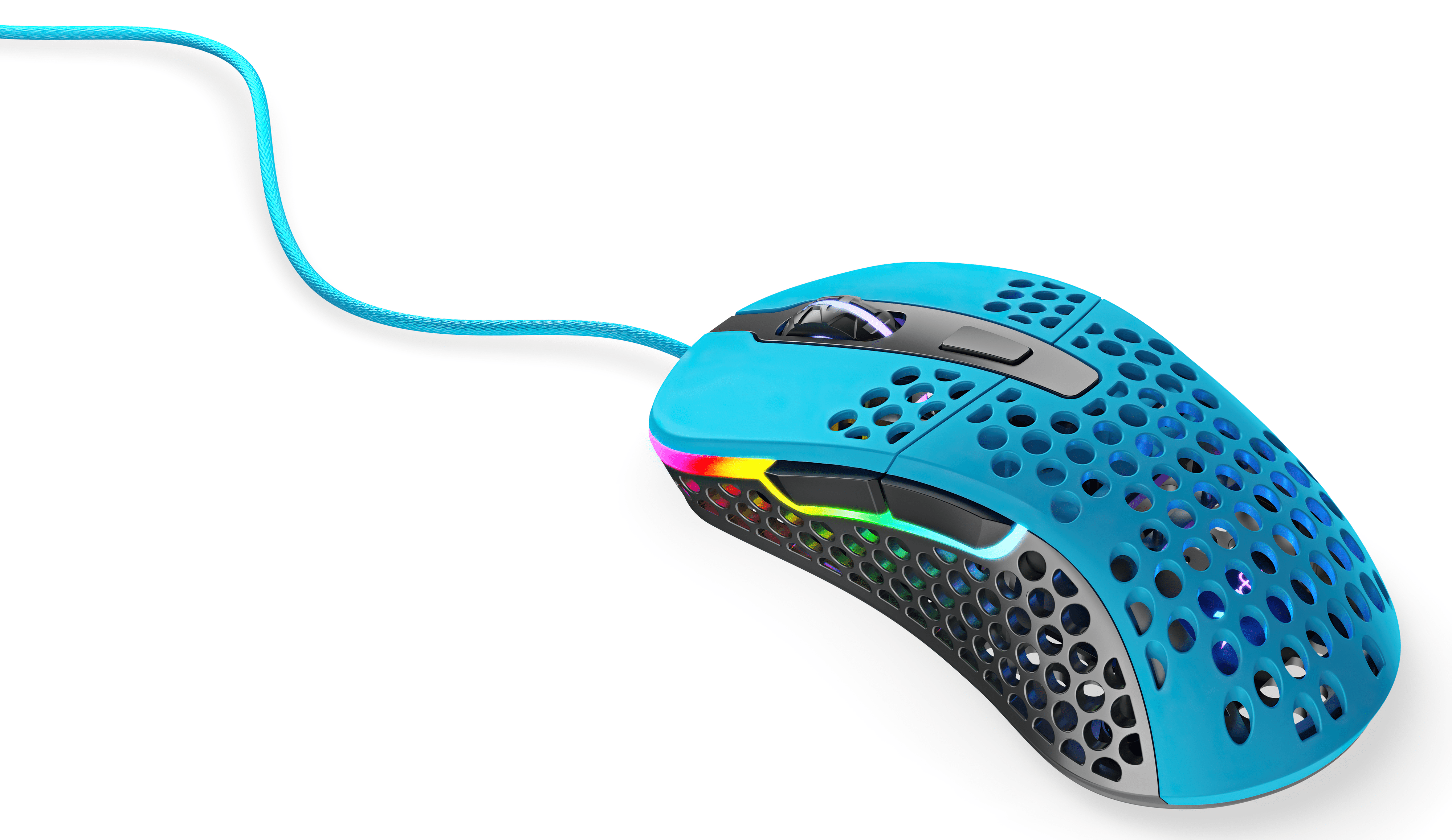 Ігрова миша Xtrfy M4 RGB, Miami Blue (XG-M4-RGB-BLUE)