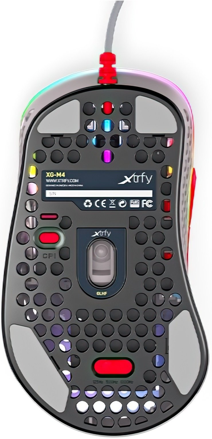 Игровая мышь Xtrfy M4 RGB, Retro (XG-M4-RGB-RETRO)