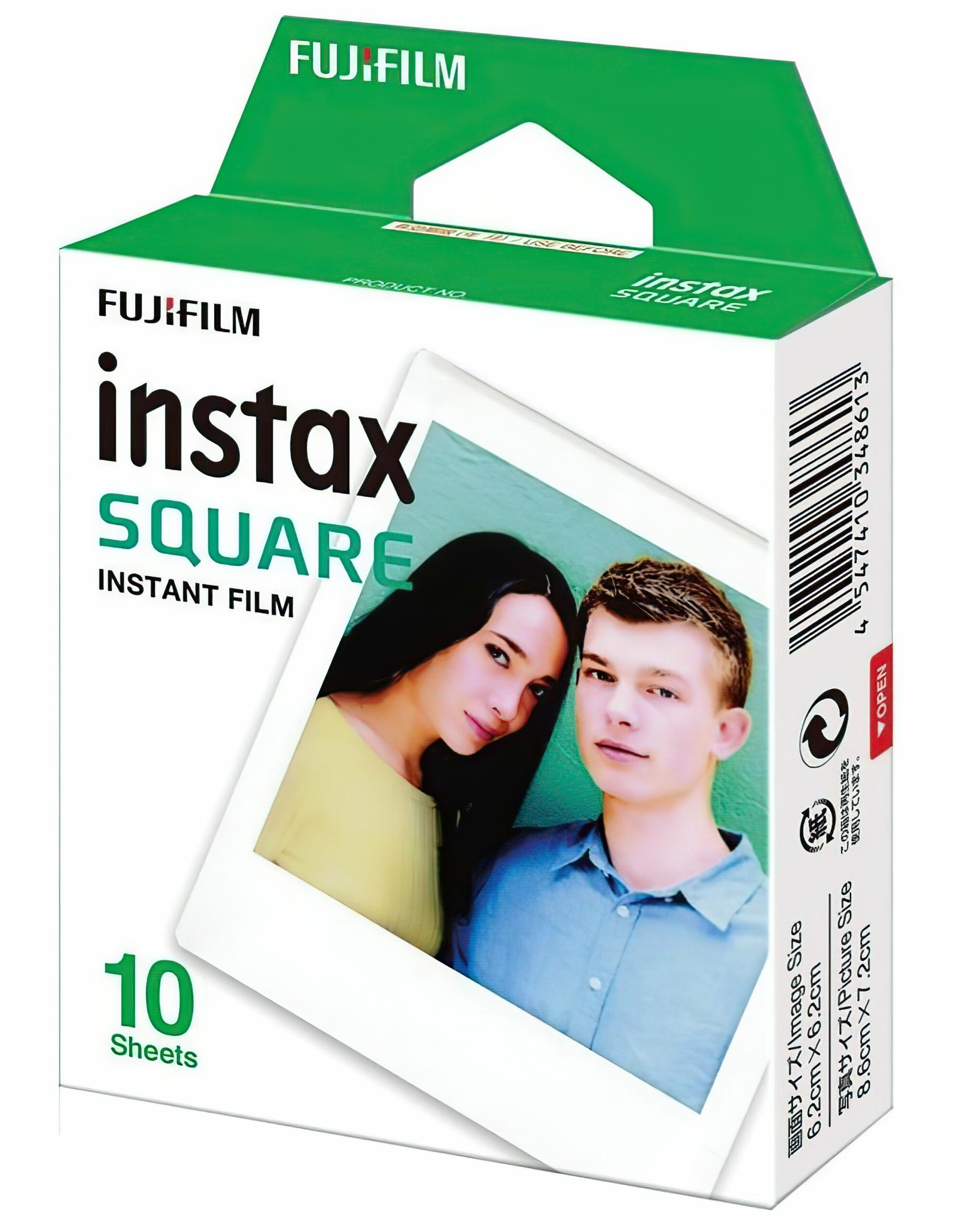 Фотопапір Fujifilm INSTAX SQUARE (86х72мм10шт)