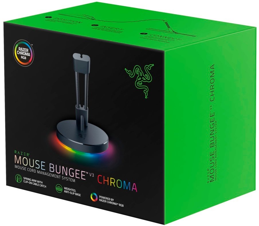 Тримач кабелю Razer Mouse Bungee V3 Chroma (RC21-01520100-R3M1)