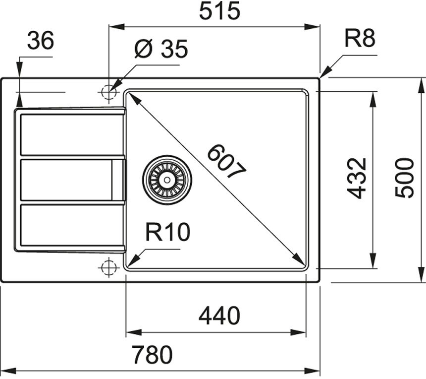 Кухонная мойка Franke Sirius S2D (143.0621.335)