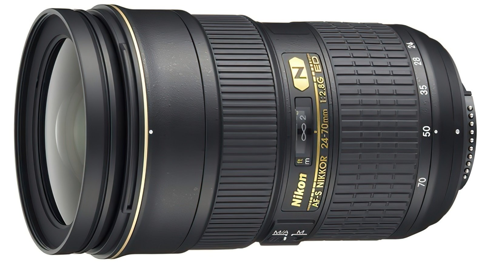 Об'єктив Nikon AF-S 24-70 мм f/2.8G ED (JAA802DA)