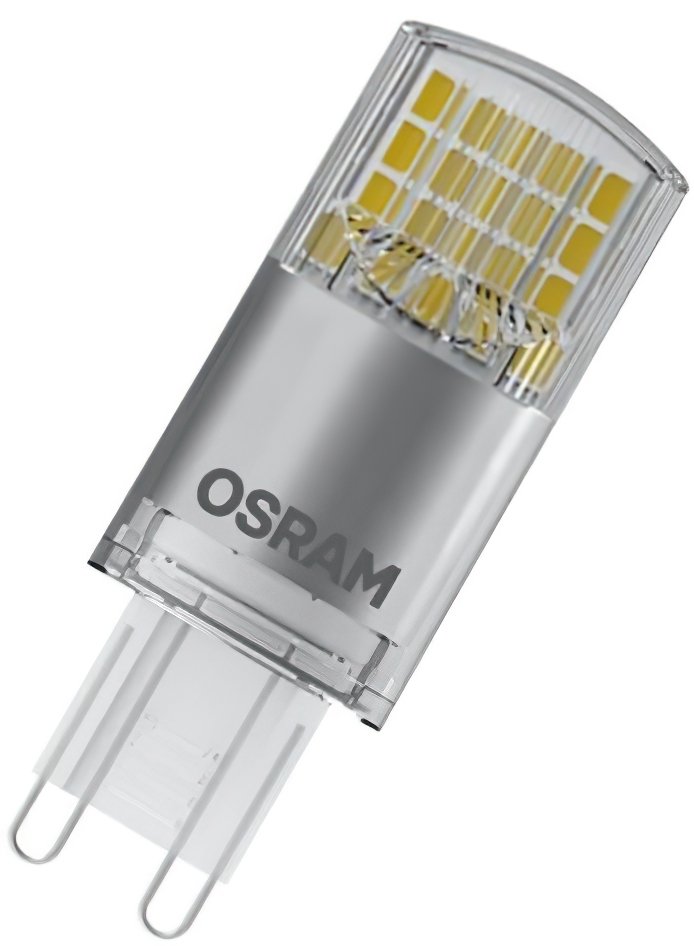 Лампа світлодіодна Osram LedPIN40 3,8W/827 230V CL G9 10X1