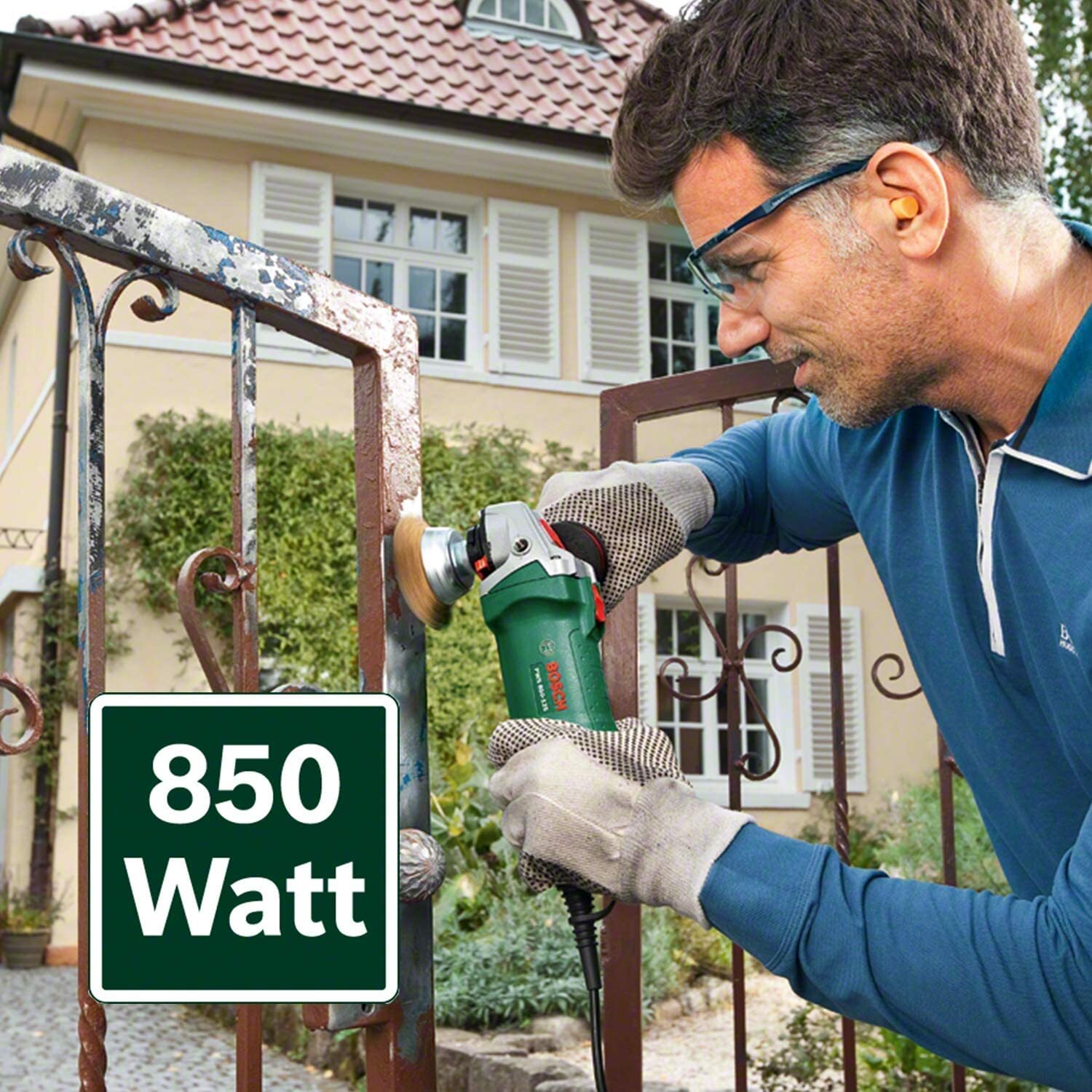 Шліфмашина кутова Bosch PWS 850-125 (0.603.3A2.70B)