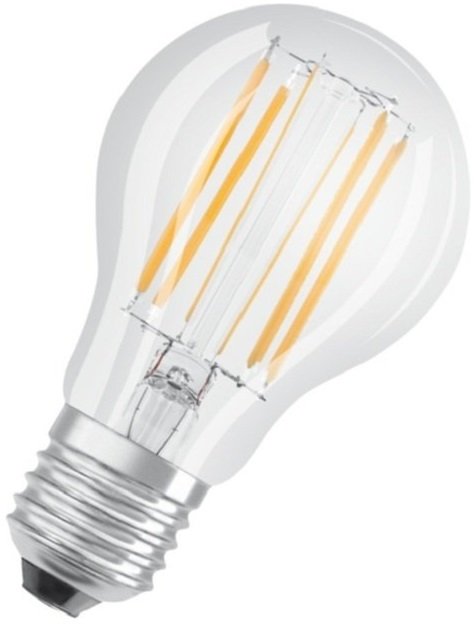 Світлодіодна лампа Osram LedSCLA75D 9W/827 DIM 230V FIL E27 (4058075436886)