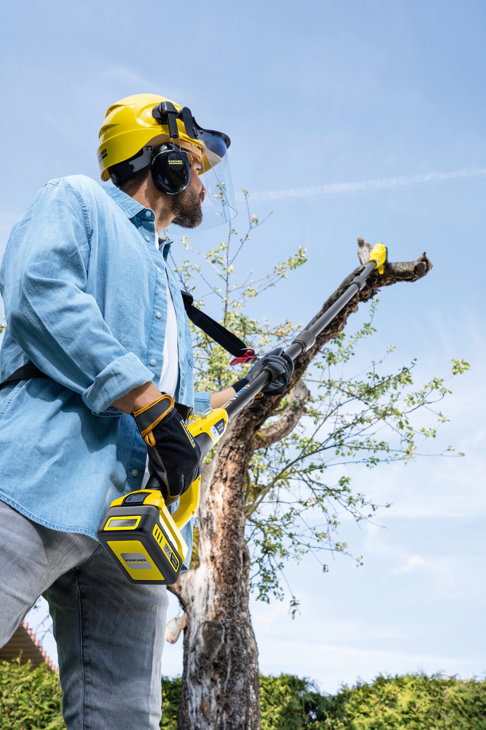 Висоторіз ланцюговий акумуляторний Karcher PSW 18-20 Battery без АКБ та ЗП (1.444-010.0)