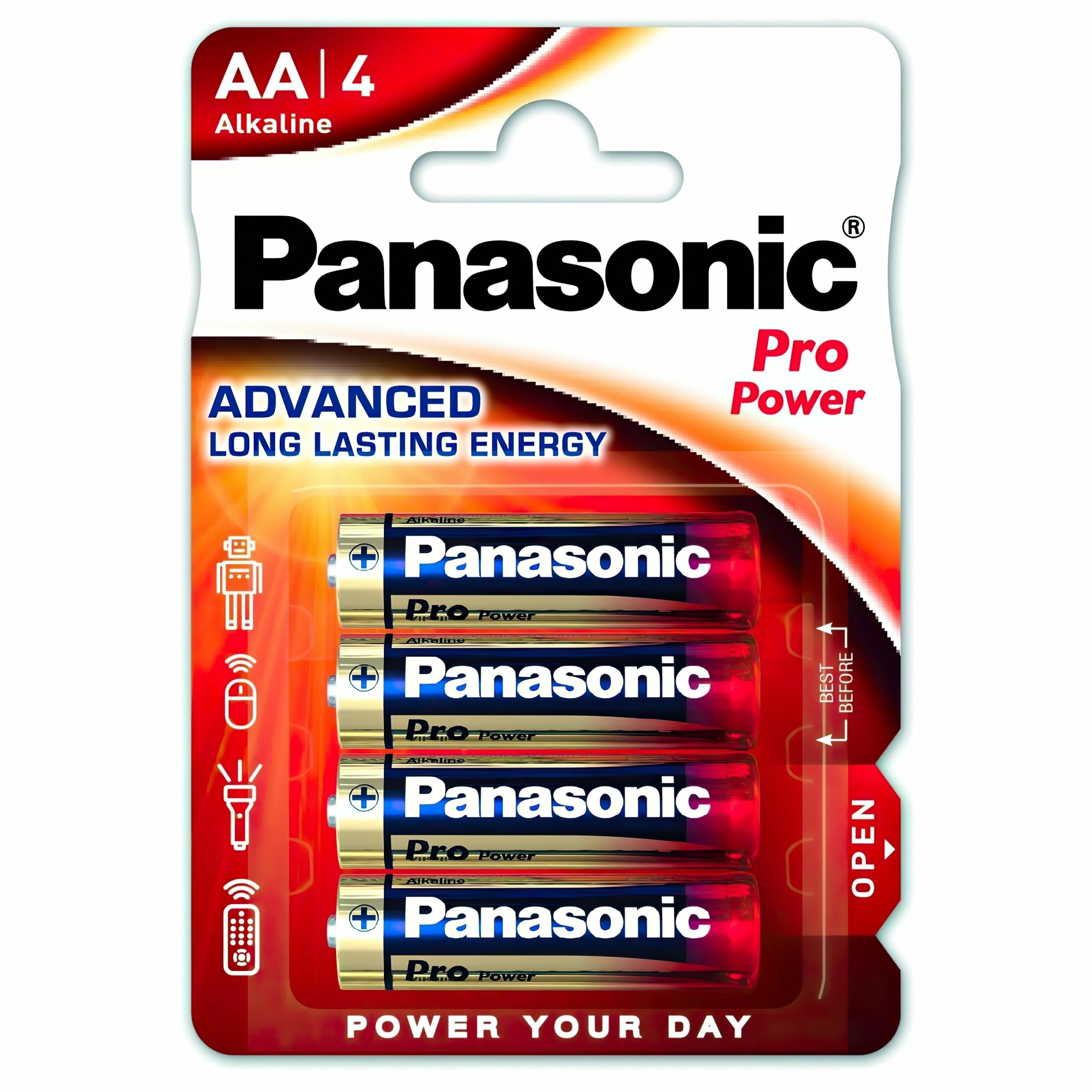 Батарейка Panasonic Pro Power AA BLI 4 Alkaline (LR6XEG/4BP)