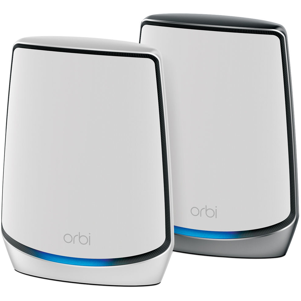 Система WiFi-Mesh NETGEAR Orbi RBK852 AX6000, 2мод, білий (RBK852-100EUS)