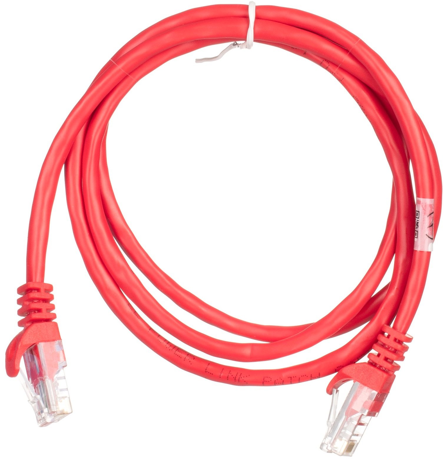 Патч-корд 2E Cat 5e, UTP, RJ45, 26AWG, 7/0.16 CCA, 1.20 m, PVC, Red (2E-PC5ECA-120RD)