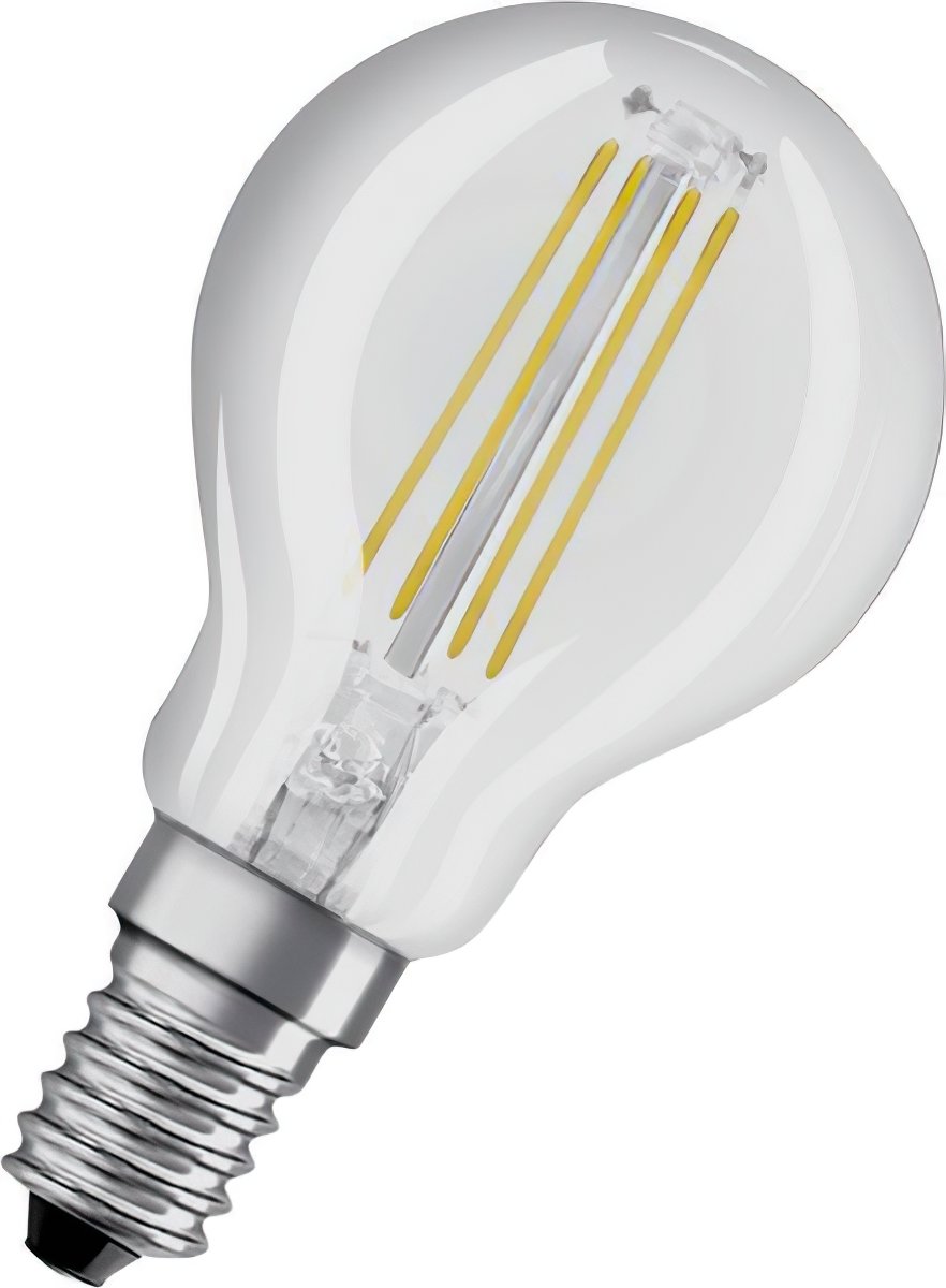 Лампа світлодіодна Osram Led E14 4-40W P45 Filament 4000K (4058075435209)