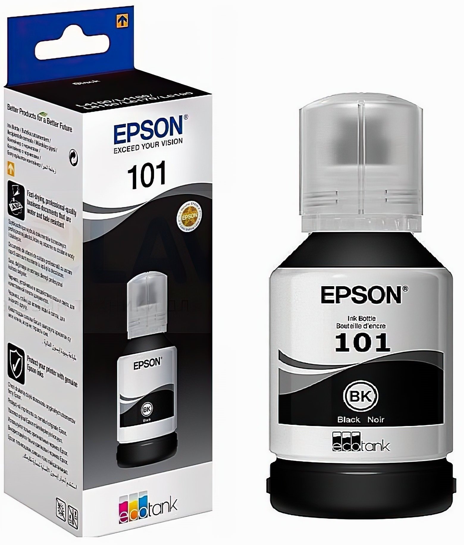 Контейнер EPSON 101 L4150/L4160 Black (C13T03V14A)