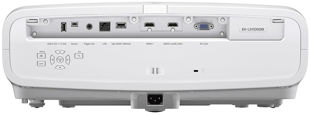 Проектор для домашнього кінотеатру Epson EH-LS11000W (3LCD, UHD, 2500 lm, LASER) (V11HA48040)