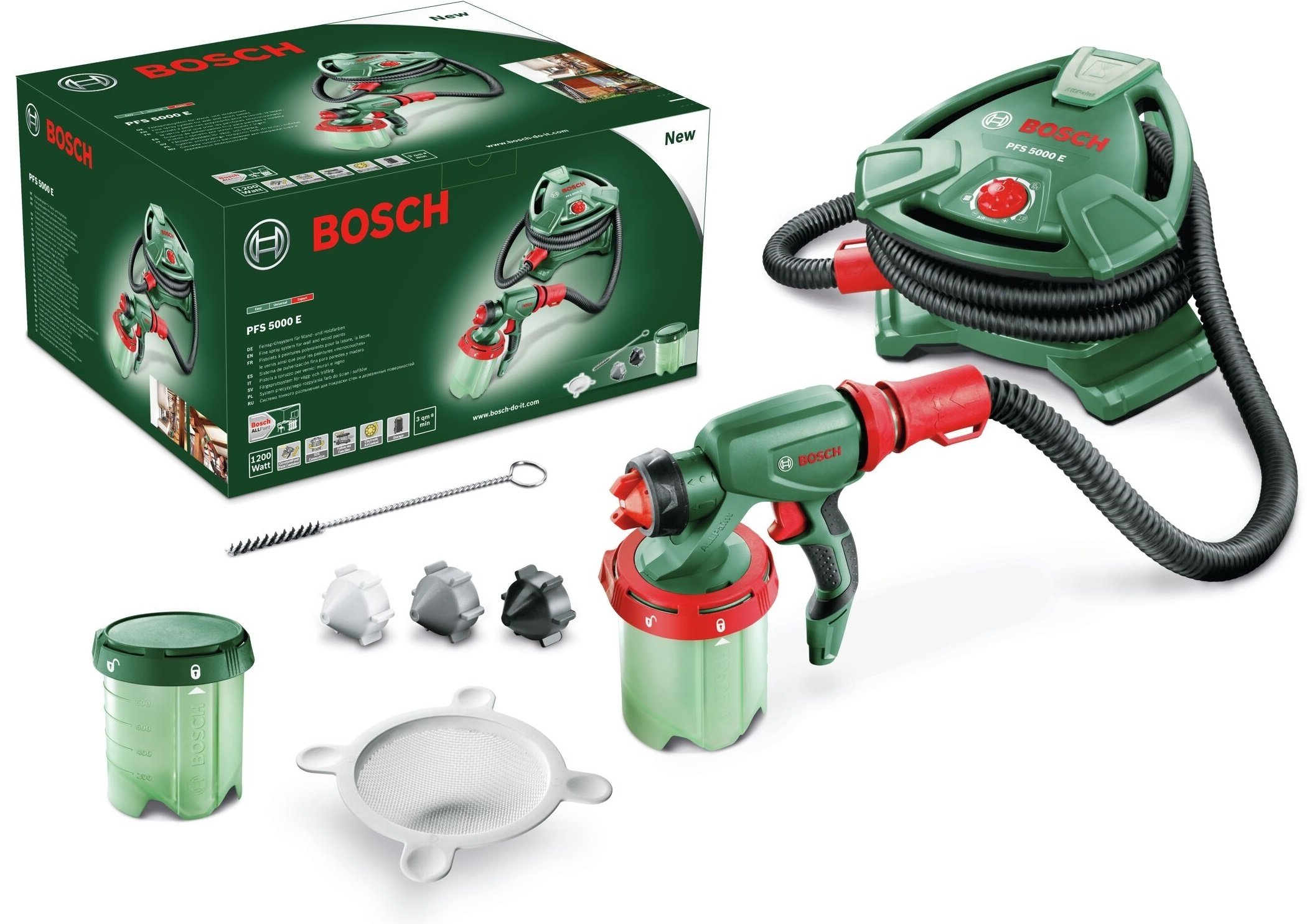 Краскораспылитель Bosch PFS 5000 E, 1200Вт (0603207202)