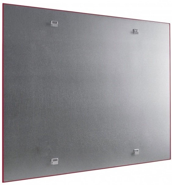 Дошка скляна магнітно-маркерна 1500x1000 червона Magnetoplan Glassboard-Red UA