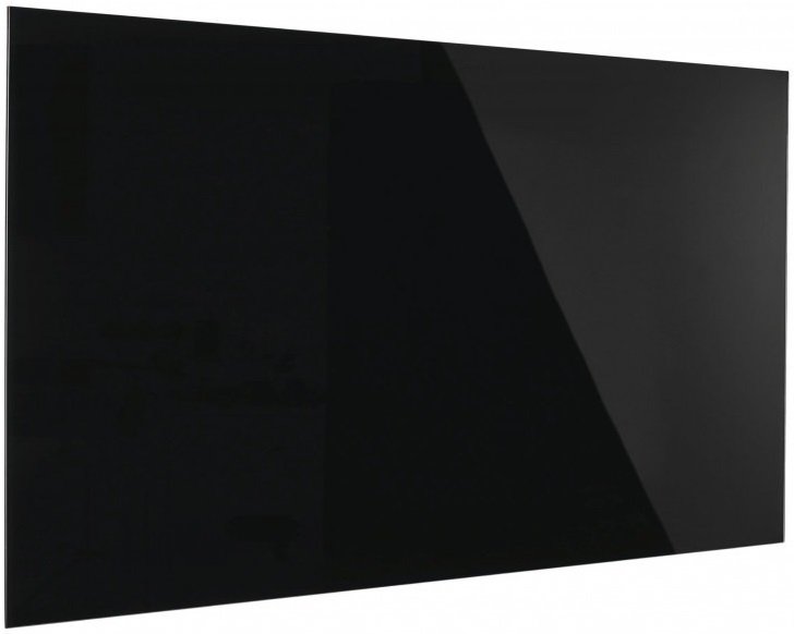 Дошка скляна магнітно-маркерна 2000x1000 чорна Magnetoplan Glassboard-Black UA