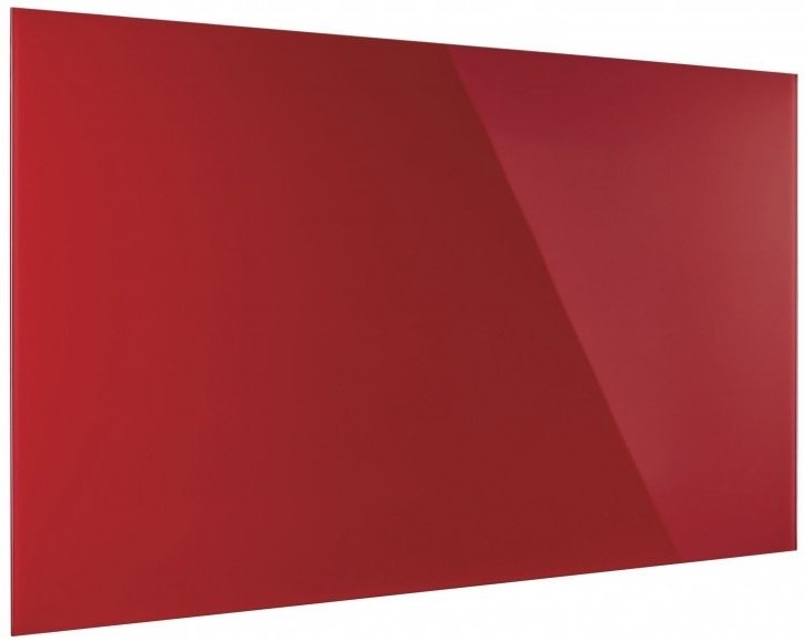 Дошка скляна магнітно-маркерна 2000x1000 червона Magnetoplan Glassboard-Red UA