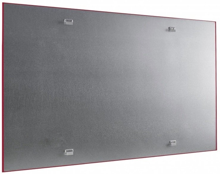 Дошка скляна магнітно-маркерна 2000x1000 червона Magnetoplan Glassboard-Red UA