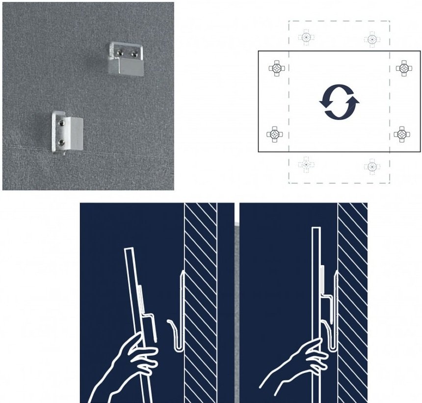 Дошка скляна магнітно-маркерна 1200x900 червона Magnetoplan Glassboard-Red UA