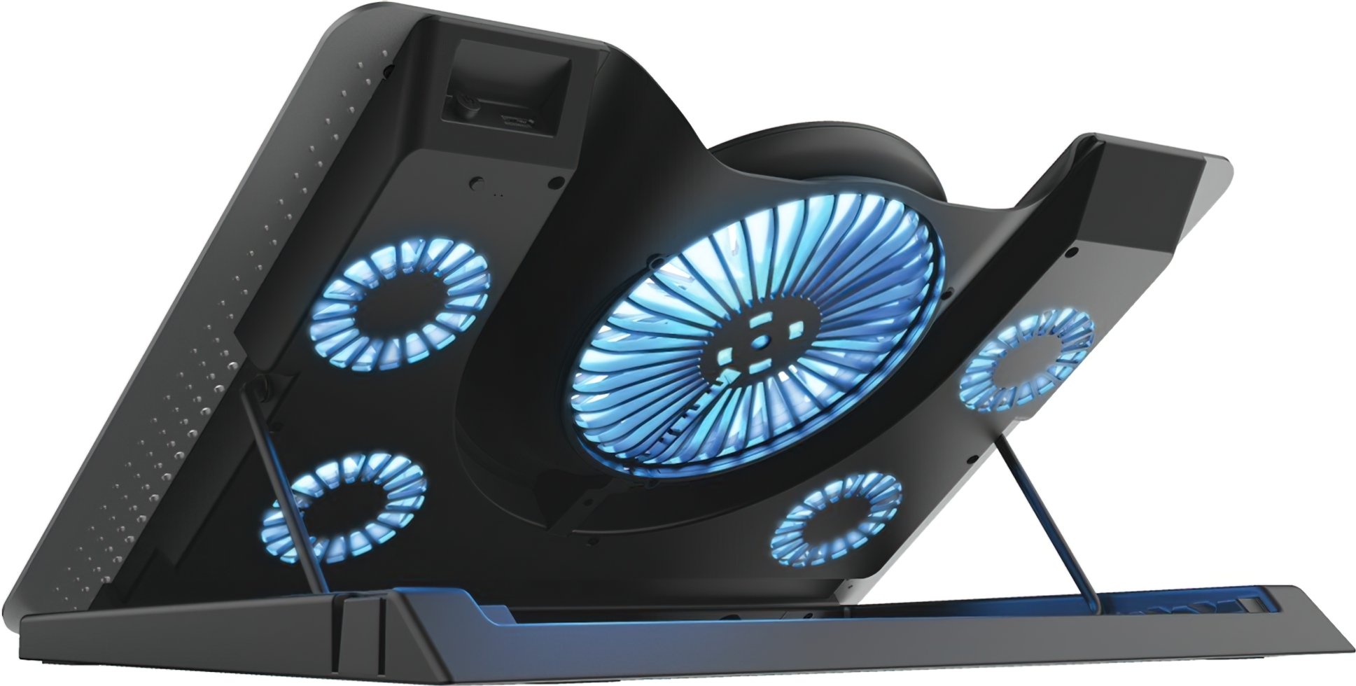 Підставка для ноутбука Trust GXT 1125 Quno (17.3") Blue LED Black (23581_Trust)